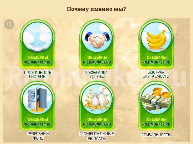 Преимущества игры Richmonkey