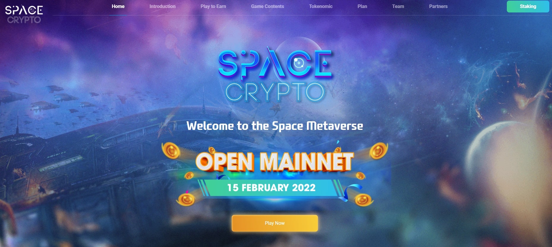 Игра Space Crypto.io