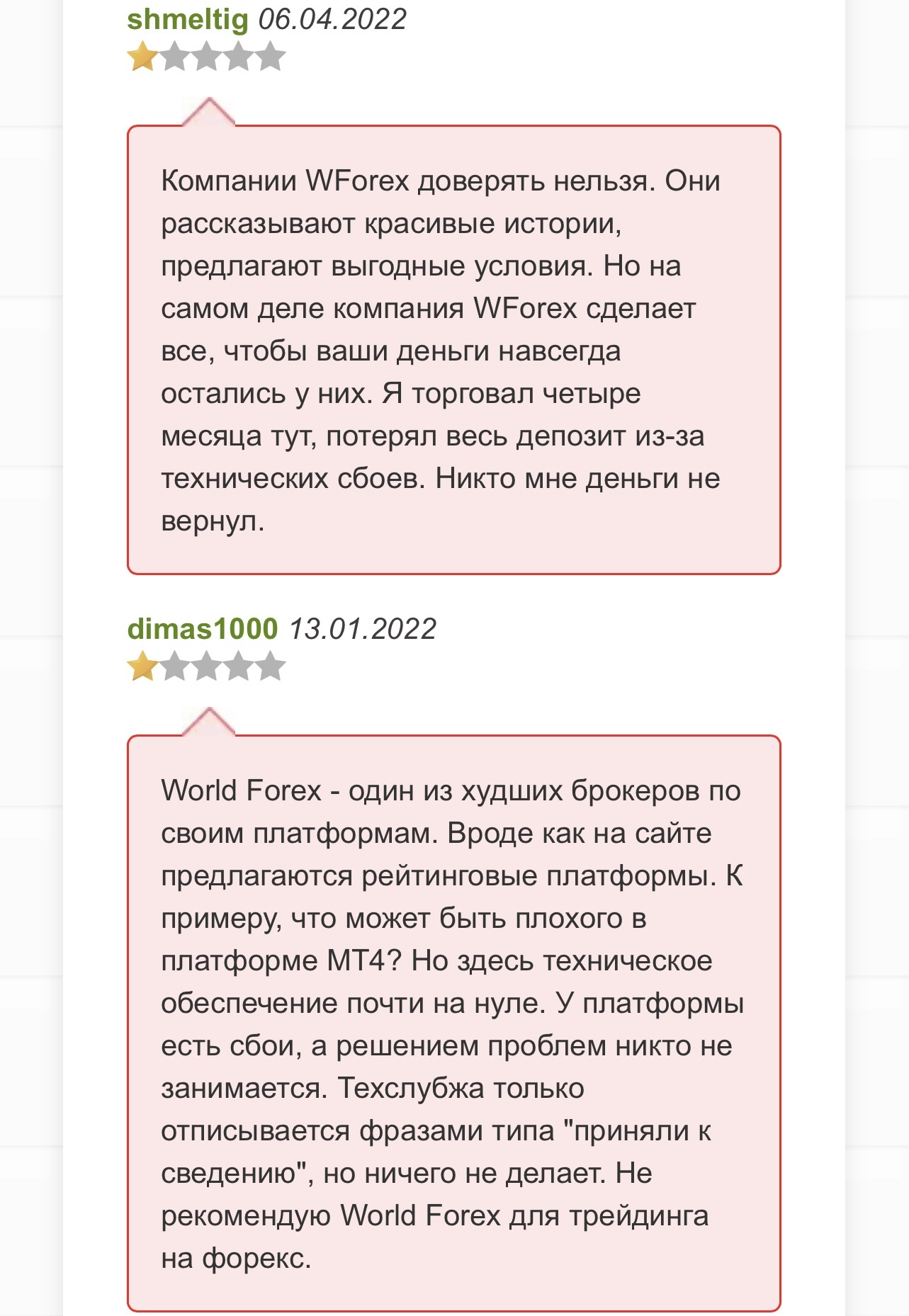 Отзывы о брокере World Forex