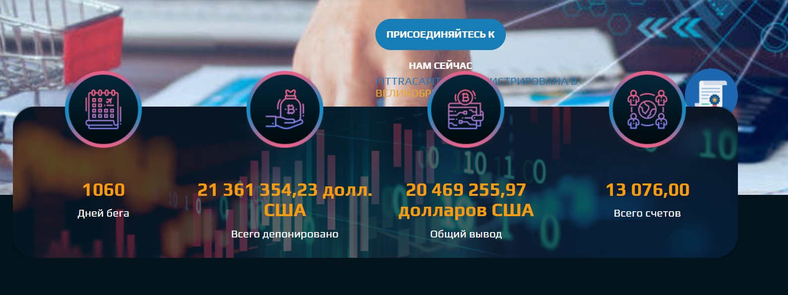 Брокер Fittracapital