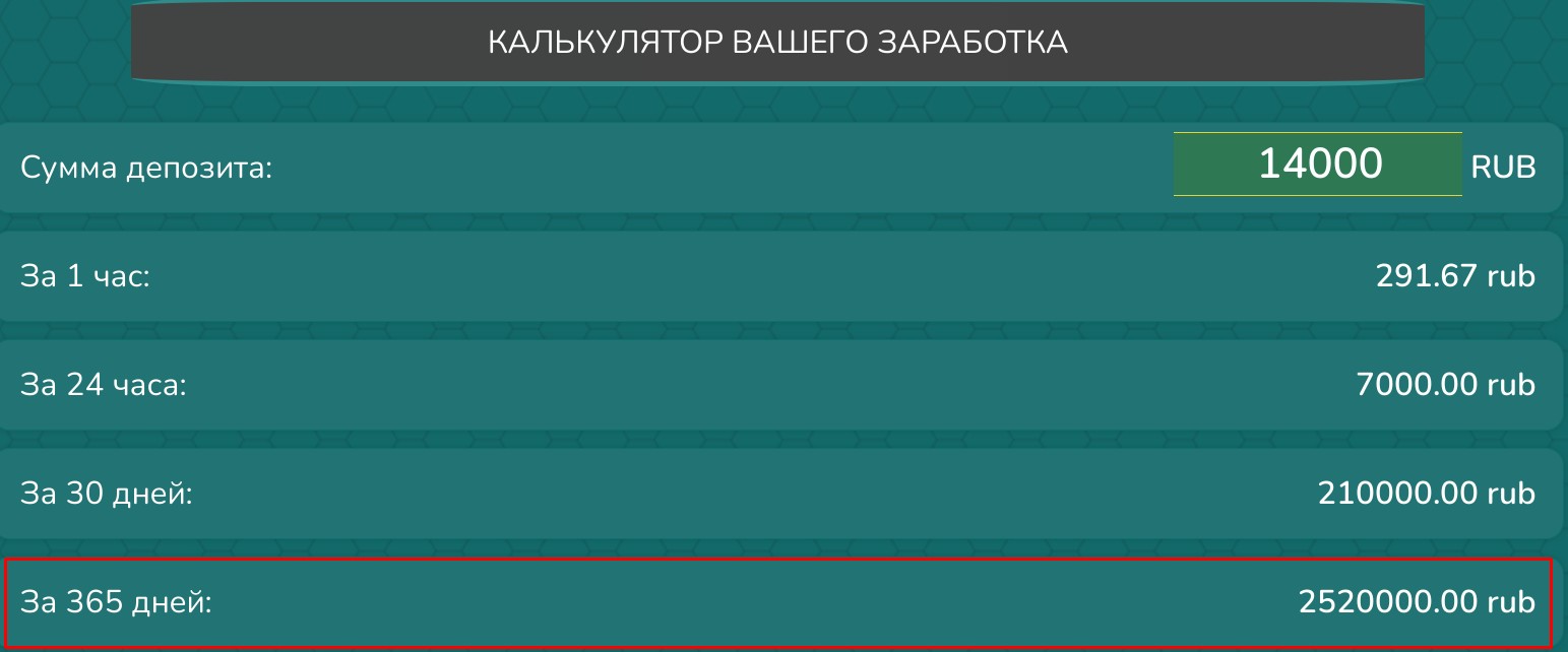 Сервис Paycoin.store калькулятор заработка