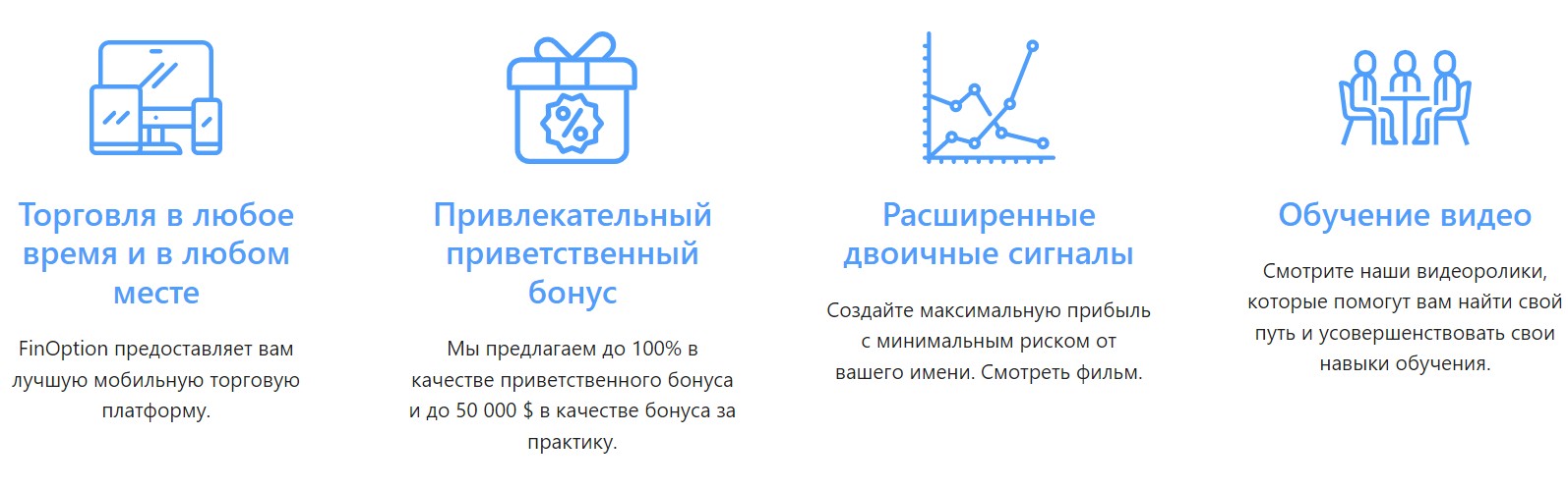 Finoption платформа обзор