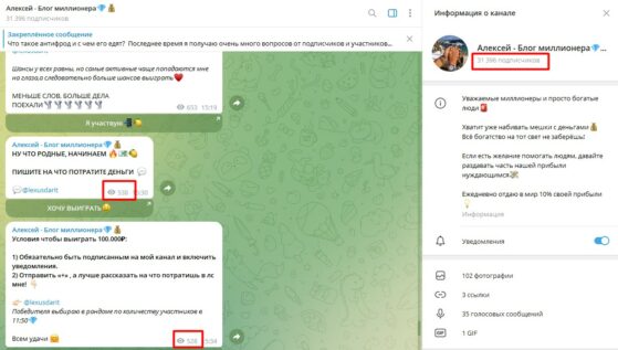 ИНформация о канале Алексей Борзов Телеграмм