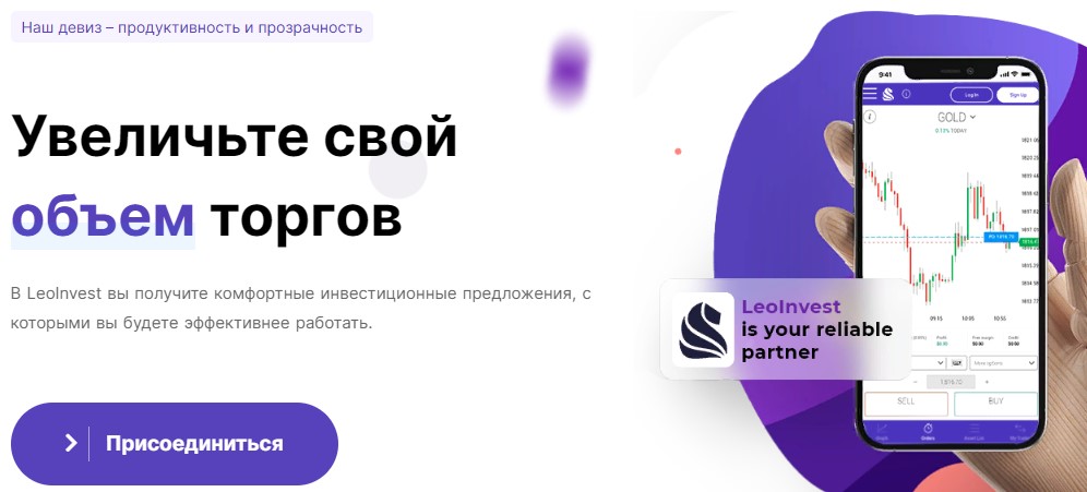 Проект Компания Лео Инвест